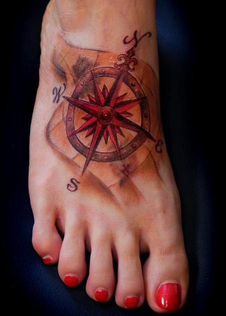 Tattoos - Compass Rose - 78017